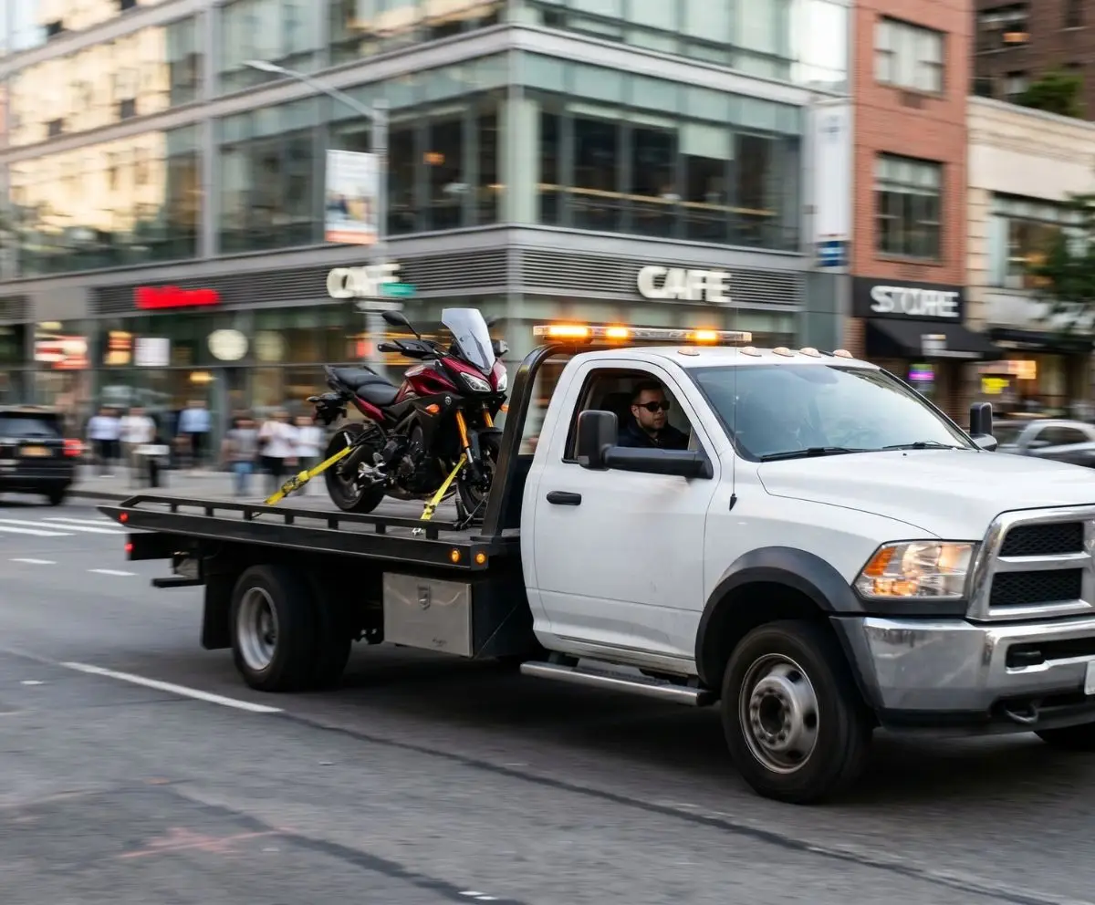 motorcicle towing