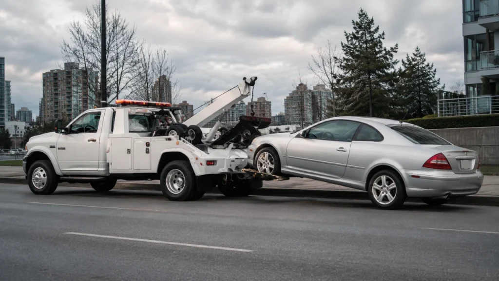 tow truck page header