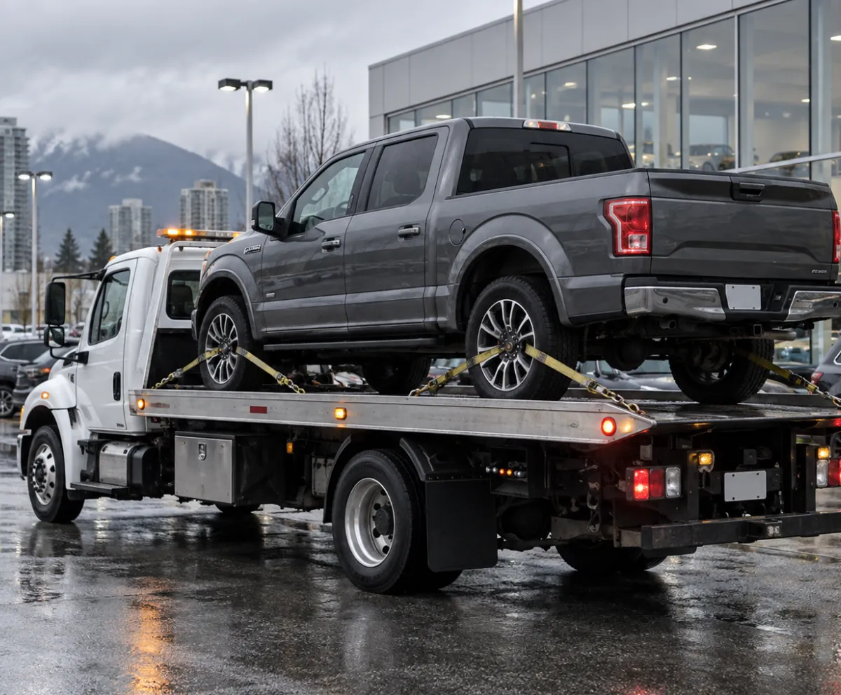 flatbed towing